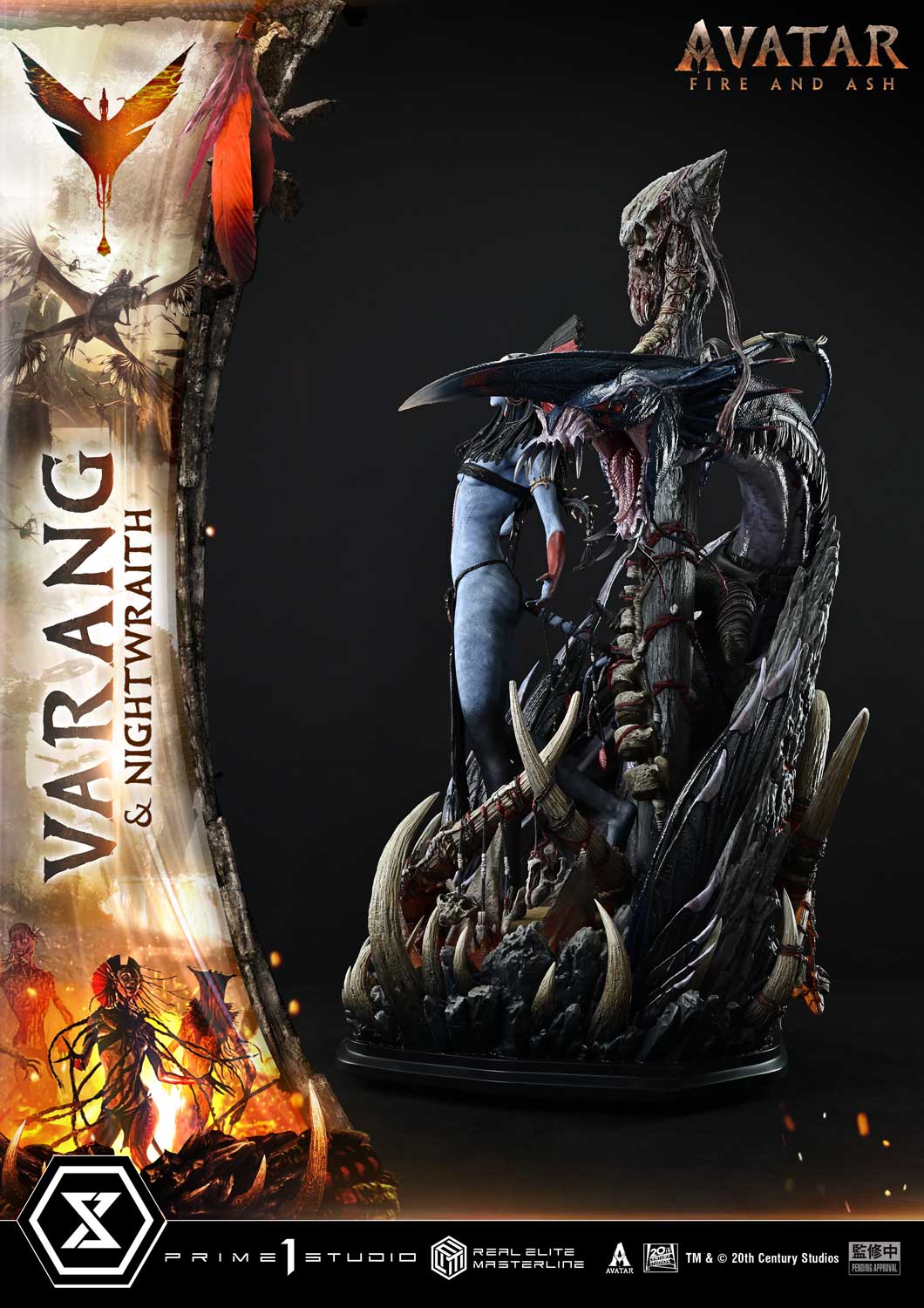 Fire and Ash (Film) Varang & Nightwraith Bonus Version Statue By Prime1 Studios