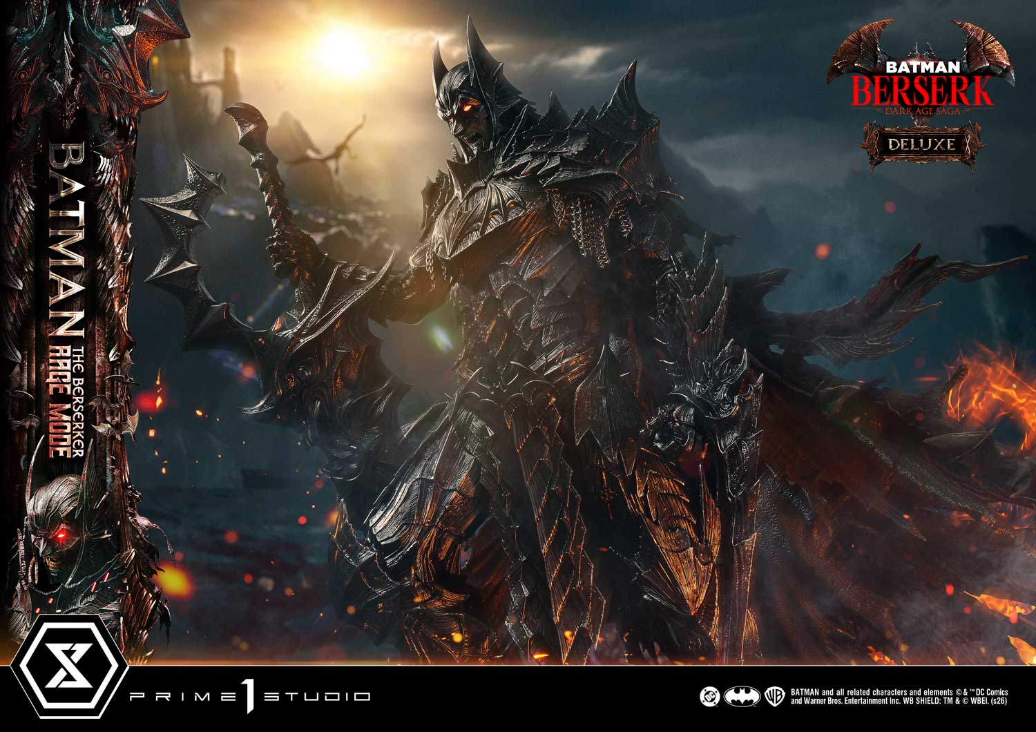 Batman: The Berserker Rage Mode DX Bonus Version Statue By Prime 1 studio