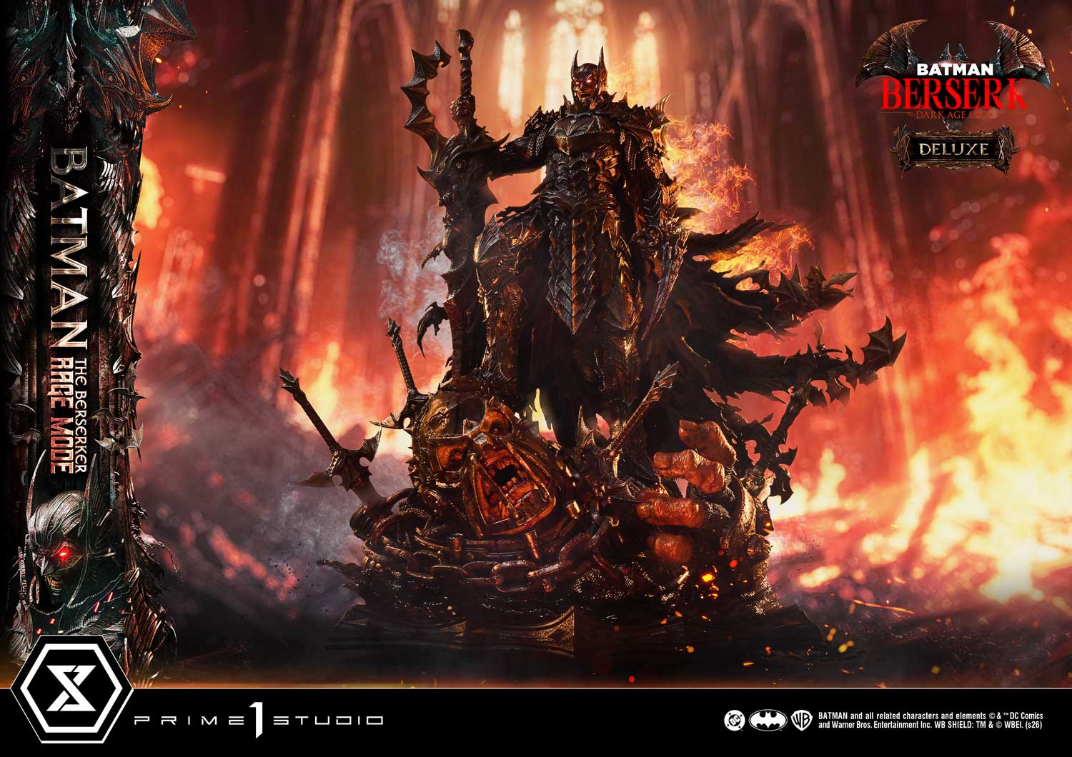 Batman: The Berserker Rage Mode DX Bonus Version Statue By Prime 1 studio