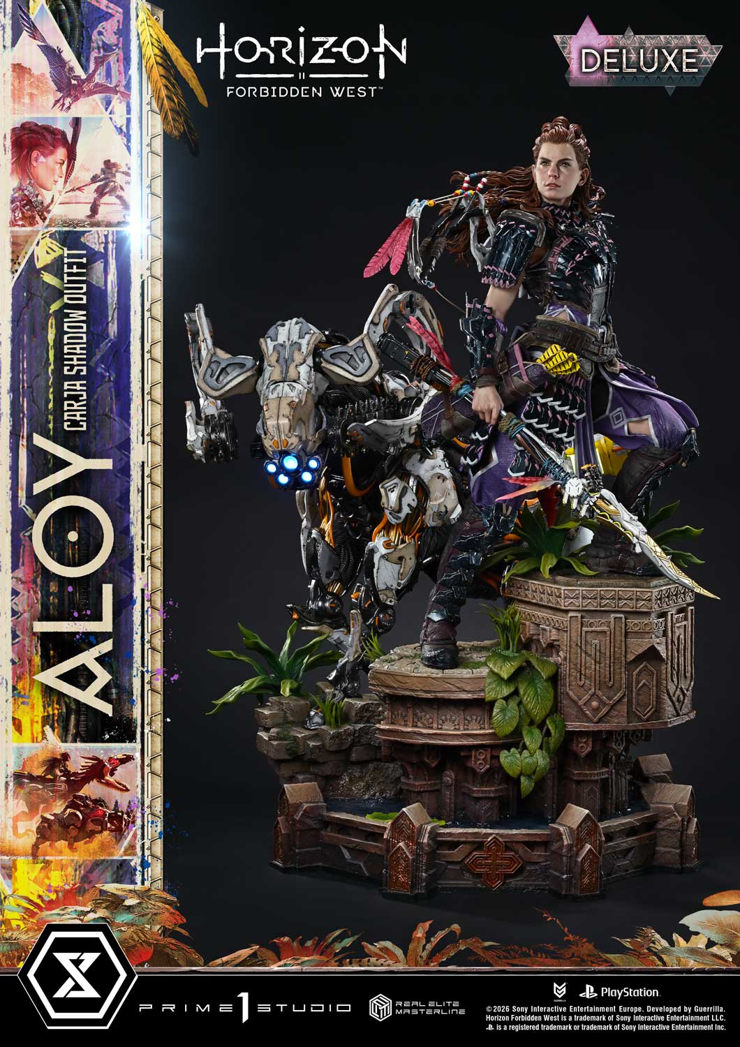 Horizon Forbidden West Aloy Carja Shadow Outfit DX Bonus Version By Prime 1 Studios