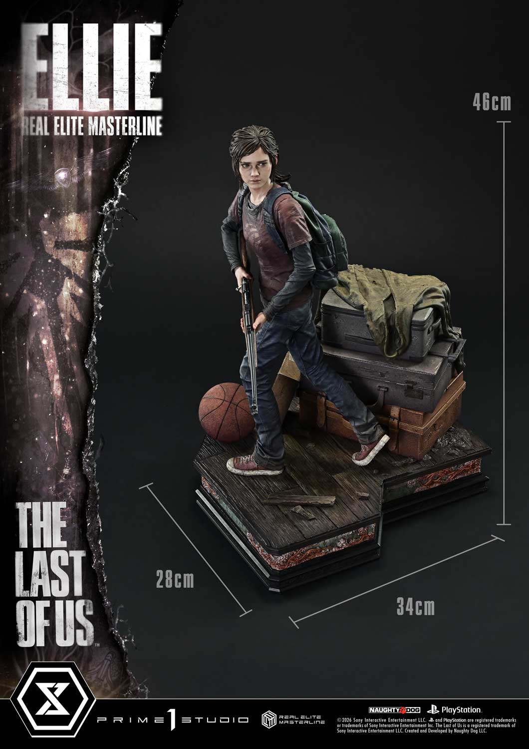 The Last of Us Part Ⅰ  Ellie 1/4 Statue By Prime 1 Studio