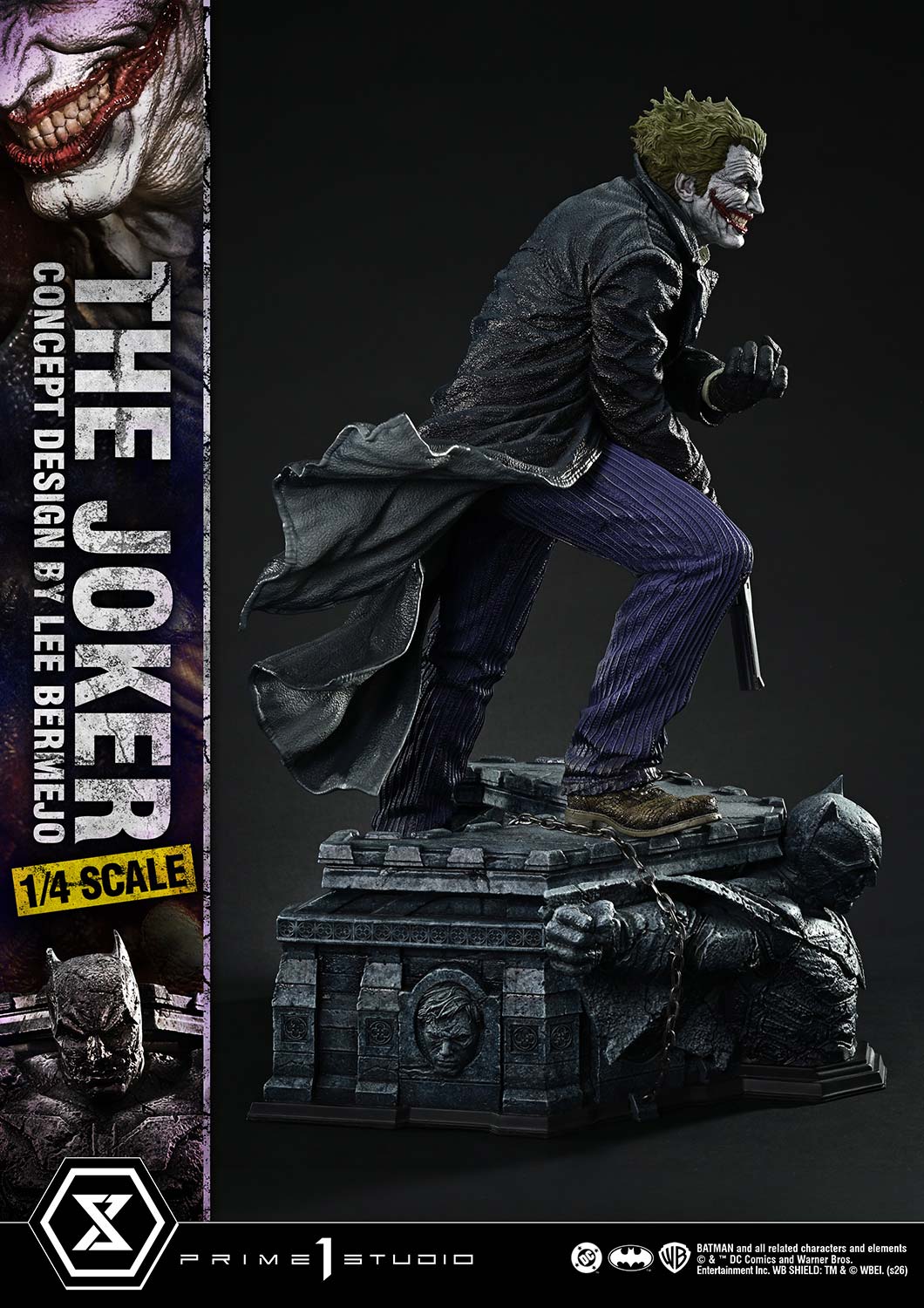 The Joker (Concept Design by Lee Bermejo) DX Bonus Ver. 1/4 Scale by Prime 1 Studio
