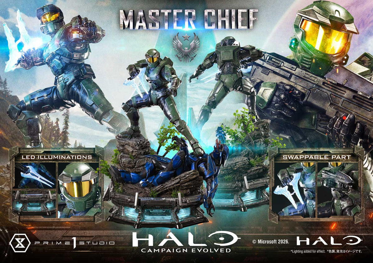 Halo: Campaign Evolved Master Chief 1/4 Statue (Bonus Version) by Prime 1 Studio