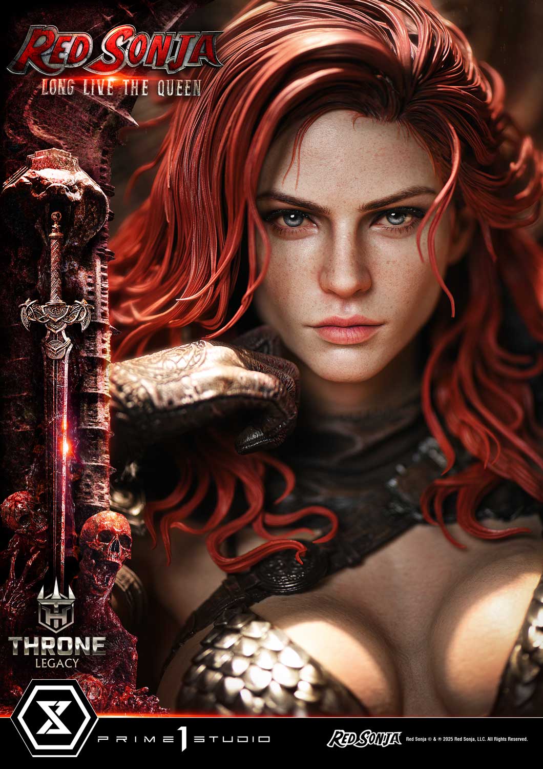 Red Sonja favorite Long Live the Queen Bonus Version Statue By Prime 1 Studios