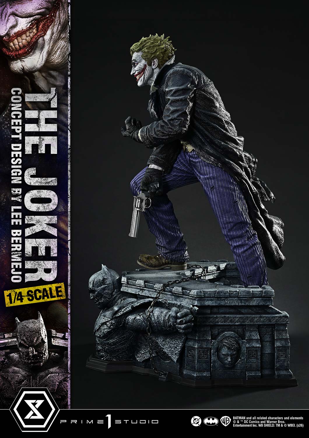 The Joker (Concept Design by Lee Bermejo) DX Bonus Ver. 1/4 Scale by Prime 1 Studio