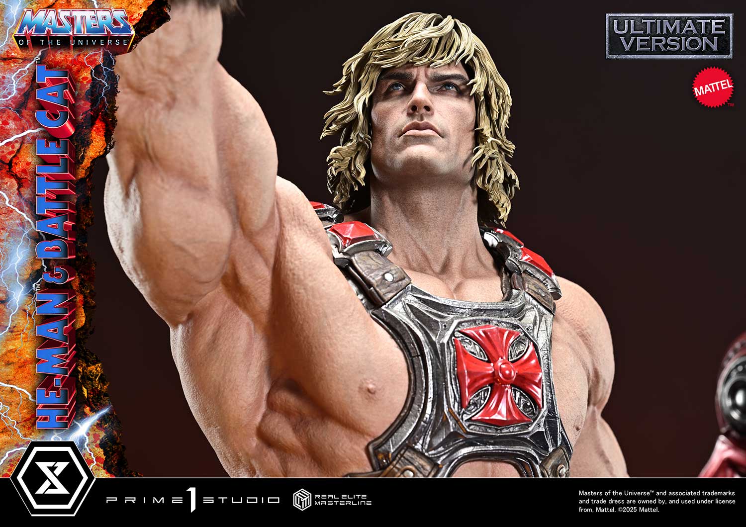 Masters of the Universe He-Man & Battle Cat Ultimate Bonus version By Prime 1 Studio