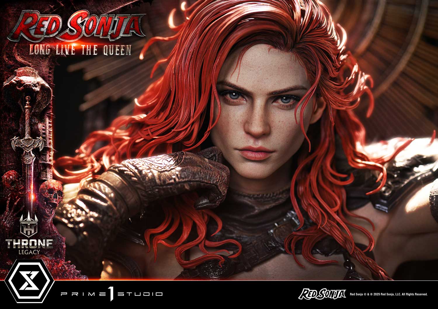 Red Sonja favorite Long Live the Queen Bonus Version Statue By Prime 1 Studios