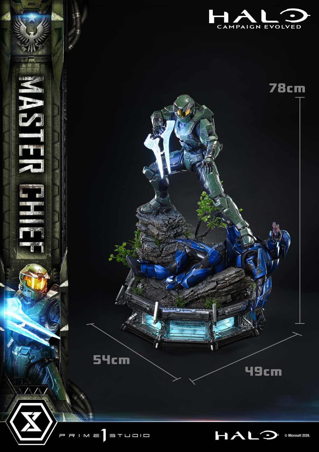 Halo: Campaign Evolved Master Chief 1/4 Statue (Bonus Version) by Prime 1 Studio