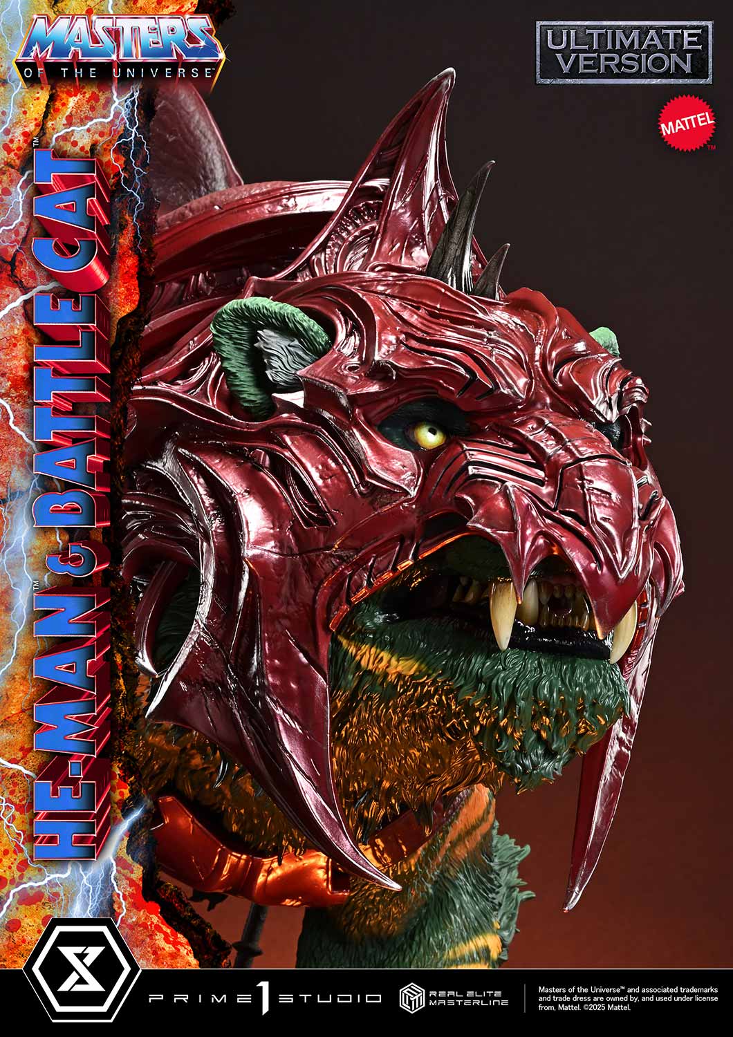 Masters of the Universe He-Man & Battle Cat Ultimate Bonus version By Prime 1 Studio