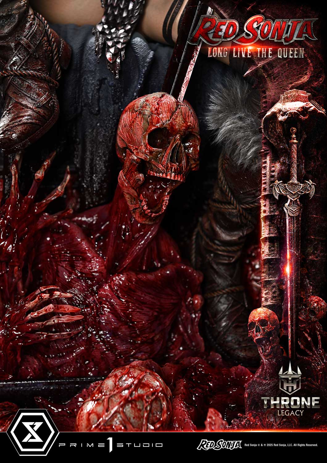 Red Sonja favorite Long Live the Queen Bonus Version Statue By Prime 1 Studios