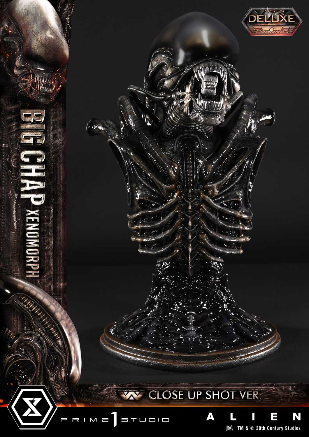 Alien (Film) Big Chap Xenomorph Close Up Shot ver. Deluxe Bonus By Prime1 Studio