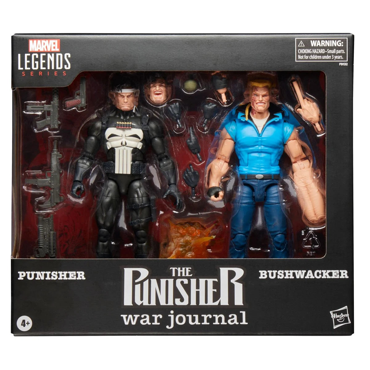 Marvel Legends Punisher and Bushwacker Action Figures