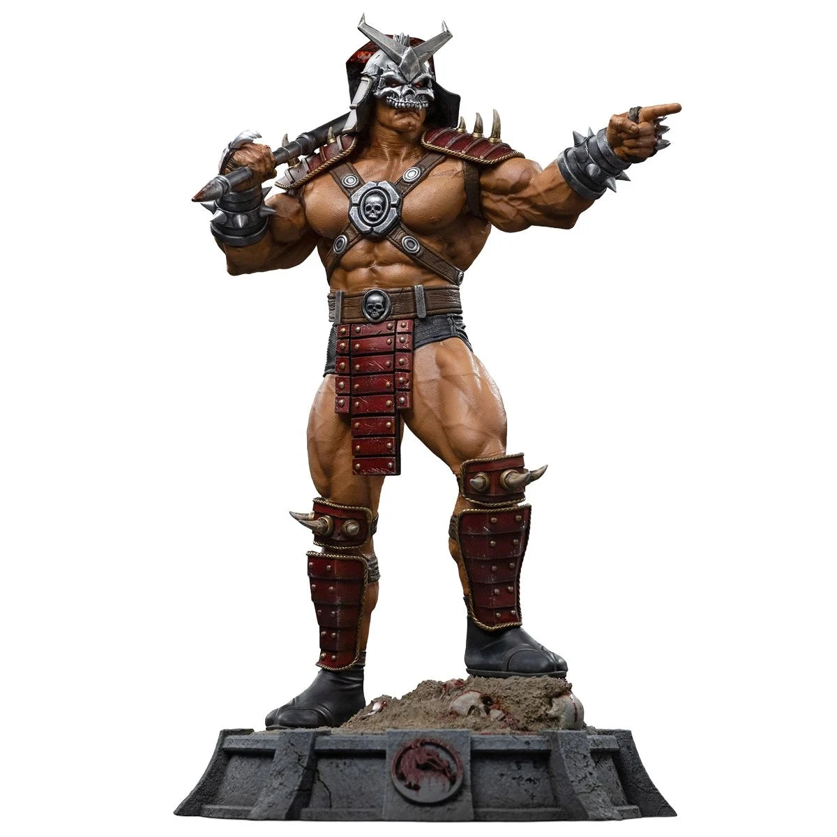Mortal Kombat Shao Kahn Emperor of Outworld Limited Edition Statue By Iron Studios