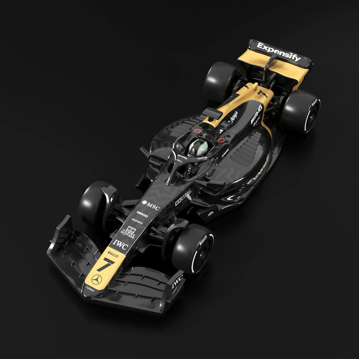 HotWheels RLC Formula 1 (F1) The Movie Apx gp IWC Premium RLC 1:64 Scale with protector