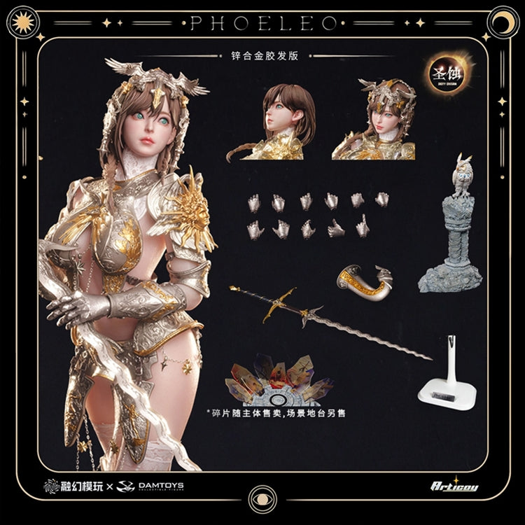 Fusion Fantasy FSDE-01 Deity Erosion Hwit Ole Phoeleo Sculpted Hair Version Action Figure