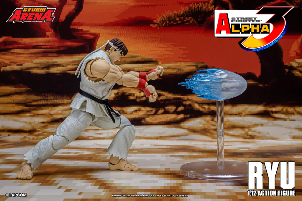 RYU STREET FIGHTER ALPHA 3 (STORM ARENA) 1/12 Scale By Storm Collectibles