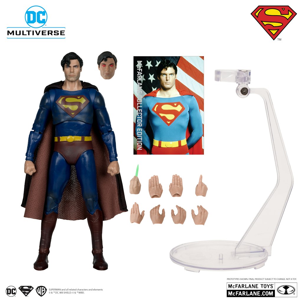 Superman: The Movie (1978) McFarlane Collector Edition (Platinum ver.) Figure