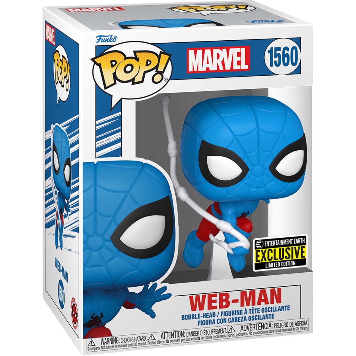 Spider-Man Web-Man Funko Pop! Vinyl Figure #1560 - EE Exclusive