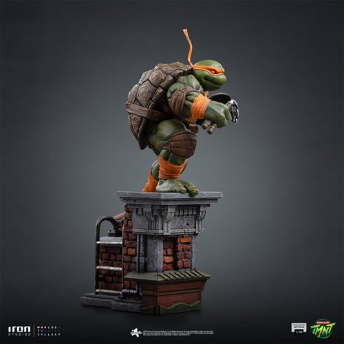 Teenage Mutant Ninja Turtles Michelangelo Unleashed By Iron Studios