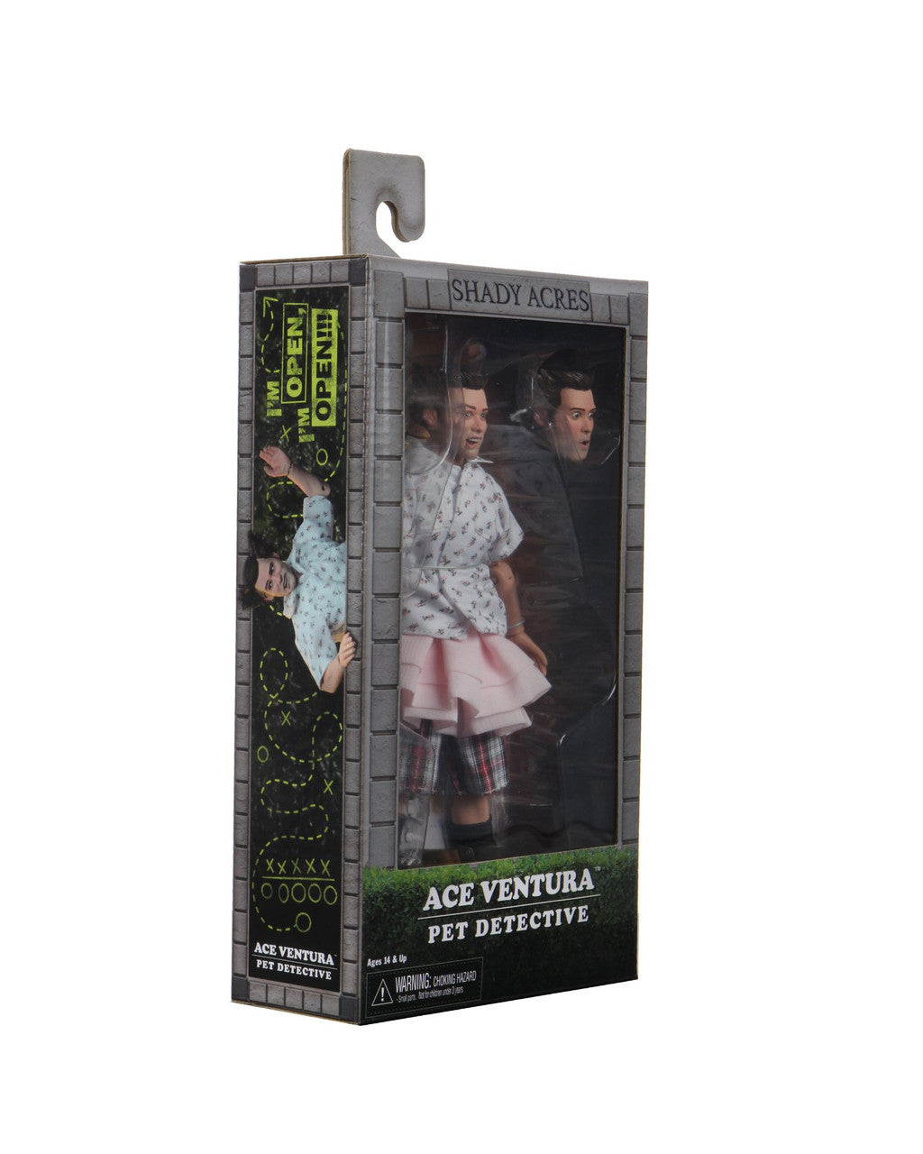 NECA Ace Ventura Pet Detective Shady Acres Ace Retro Action Figure