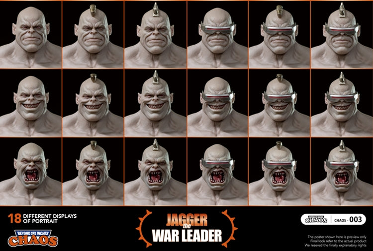 MUFF TOYS 1/12 CHAOS-003 JAGGER the WAR-LEADER