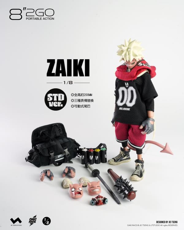 JTSTUDIO 8 2GO GAKIRACE ZAIKI Standard Version Action Figure