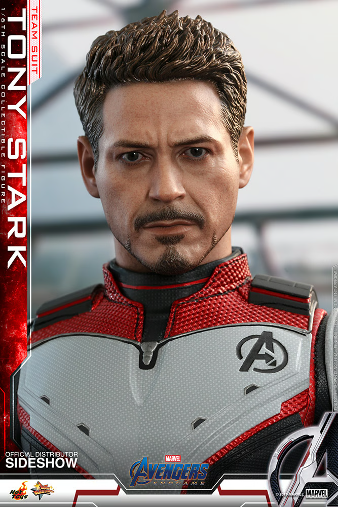 Tony Stark in Team Suit 1/6th Scale Hot Toys