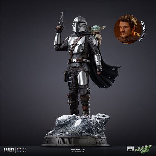 The Mandalorian and Grogu Movie Art Scale 1:10 Limited Edition Statue By Iron Studio