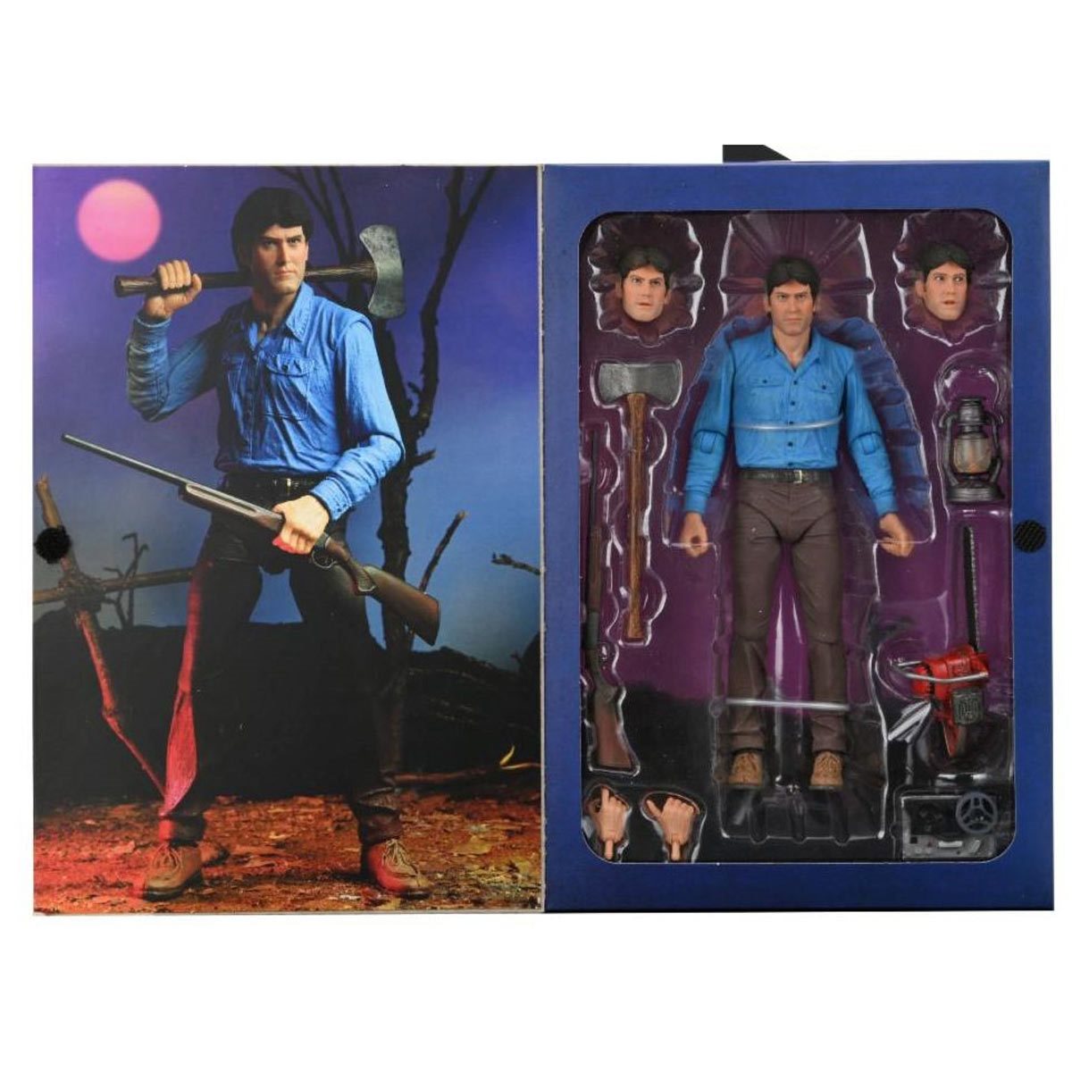 The Evil Dead Ultimate Ash 40th Anniversary Action Figure