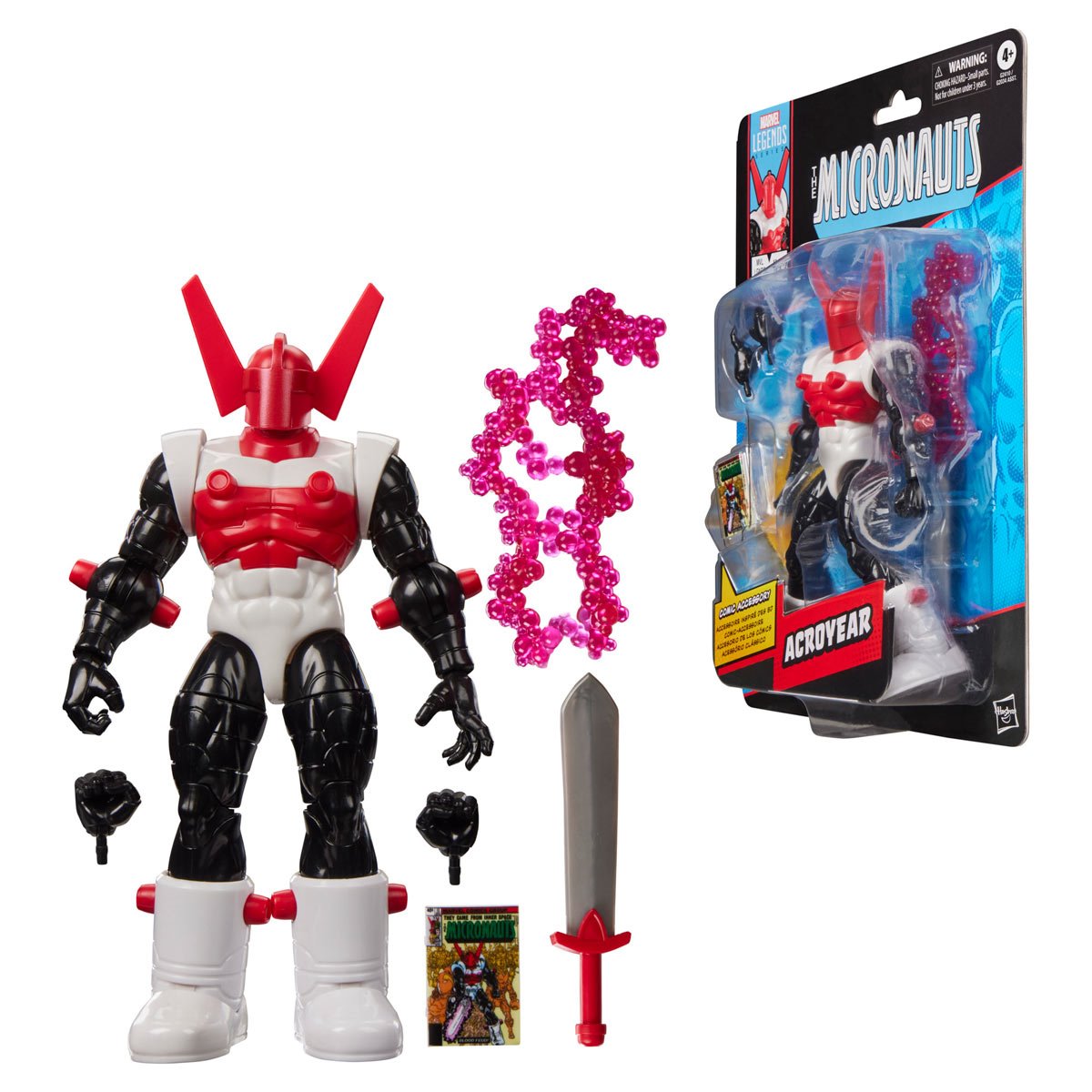 Marvel Legends Comics-Inspired Micronauts Acroyear Action Figure