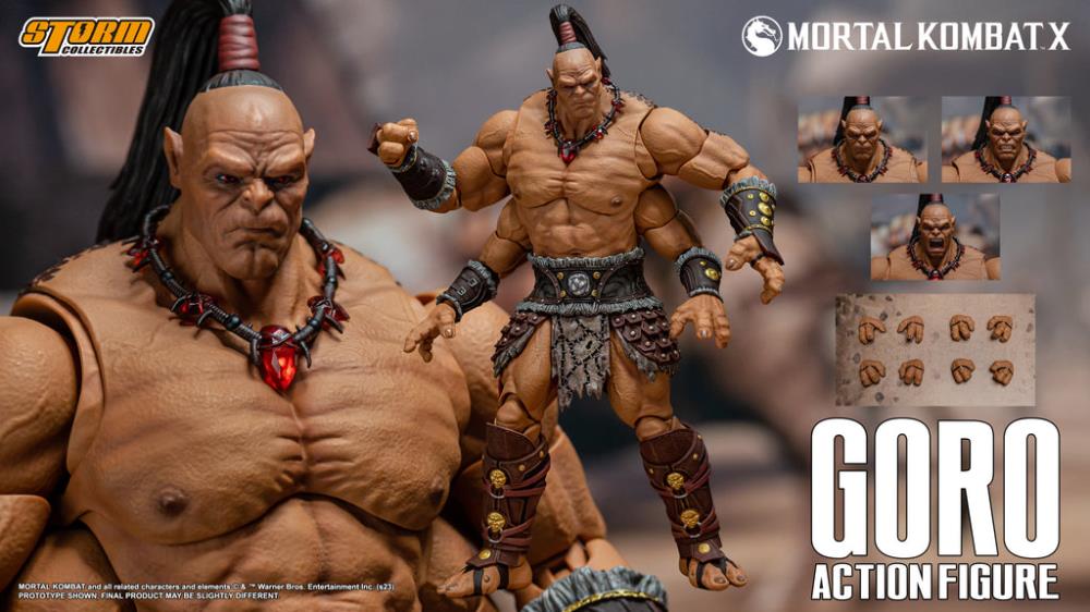 Mortal Kombat X Goro 1/12 Scale Action Figure by Storm Collectibles