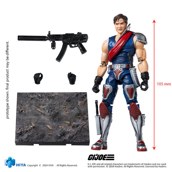 HIYA Exquisite Mini Series 1/18 Scale  G.I.Joe Xamot Action Figure