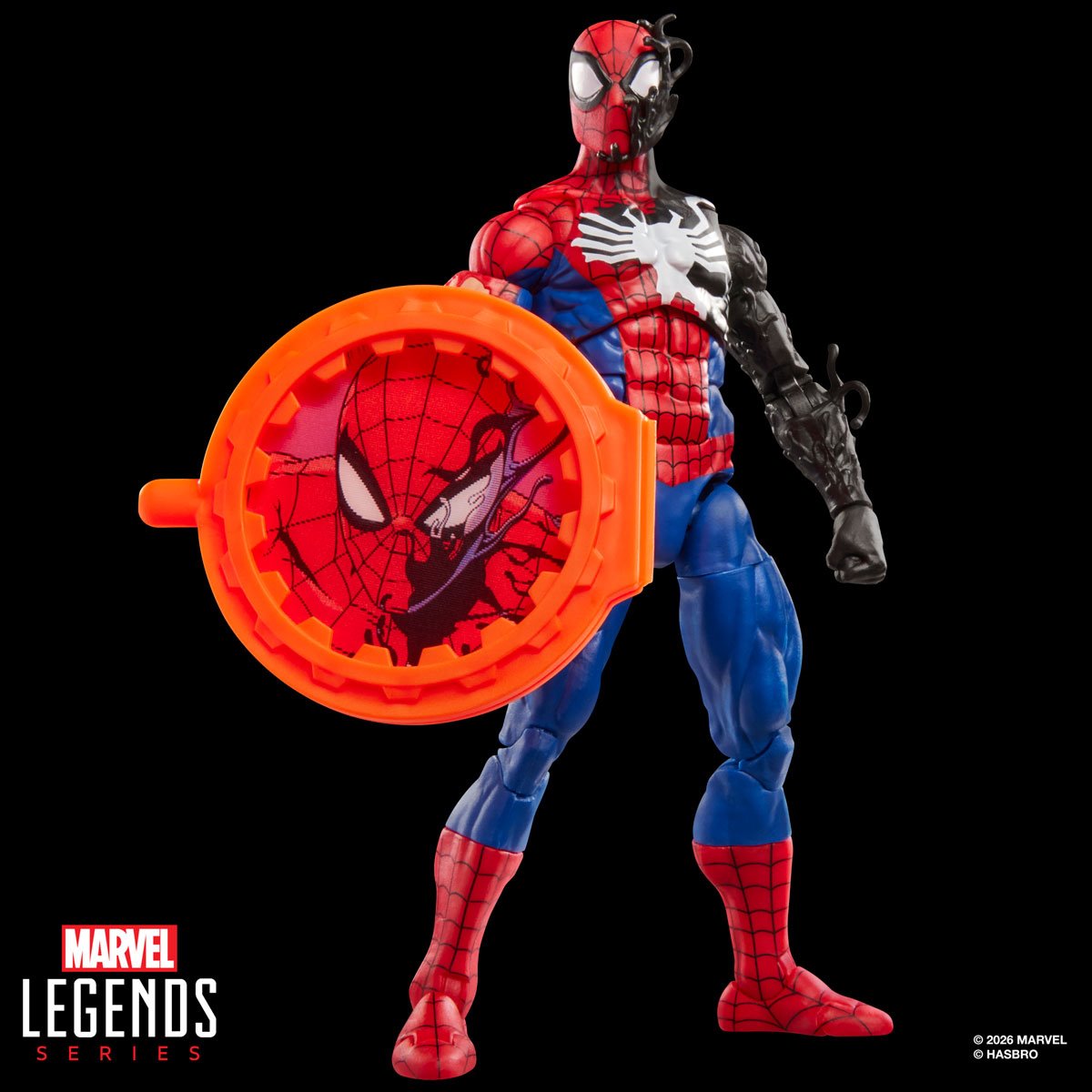 Secret Wars Marvel Legends Series Spider-Man (Alien Costume) Action Figure