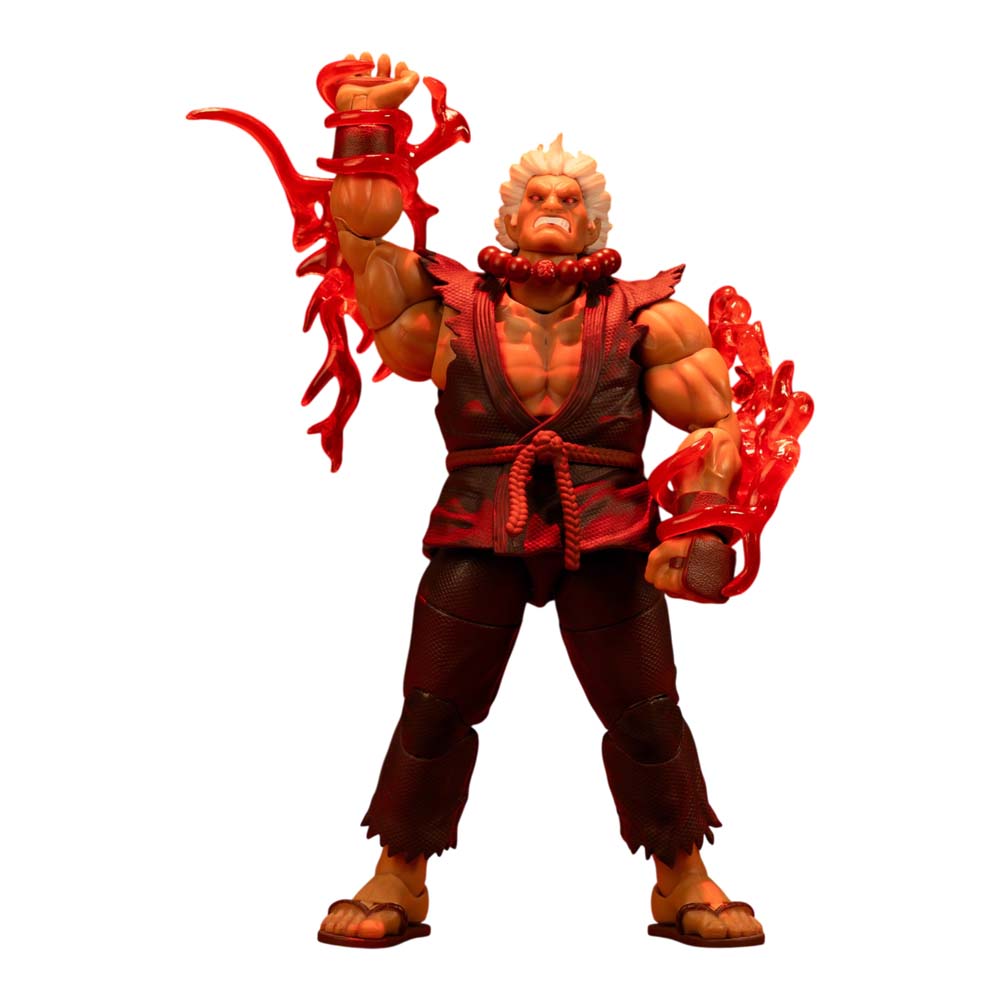 Ultra Street Fighter II Akuma Deluxe Player 2 Exclusive Action Figure By Jada Toys