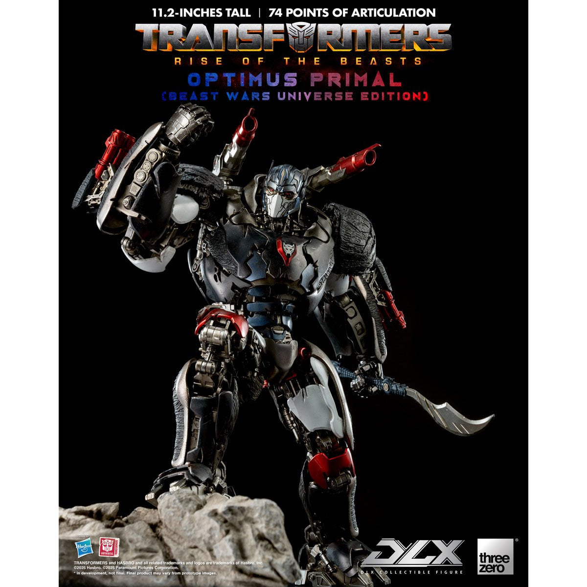 Transformers: Rise of the Beasts Optimus Primal Beast Wars Universe Edition DLX Action Figure