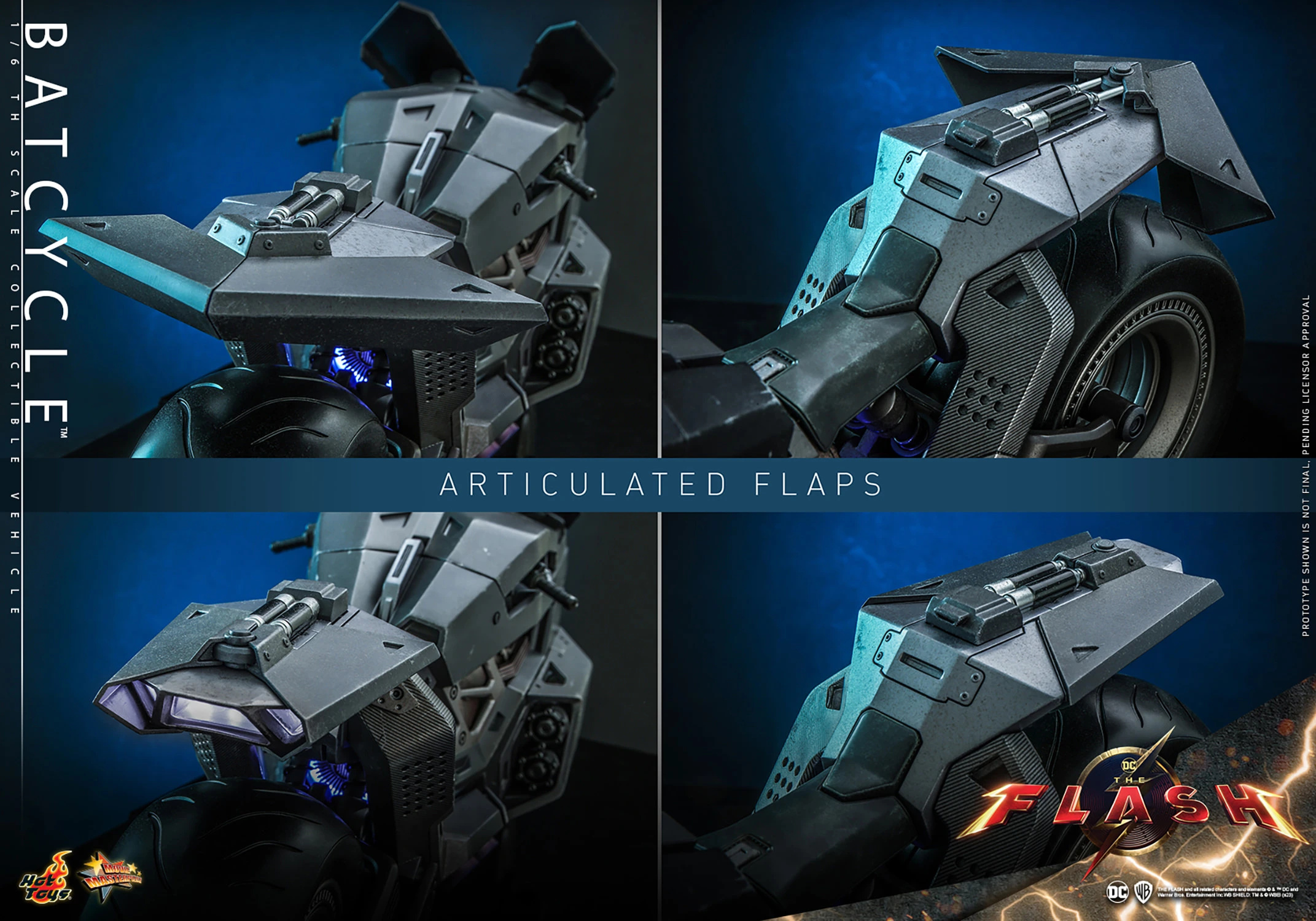 Batcycle (The Flash) by Hot Toys