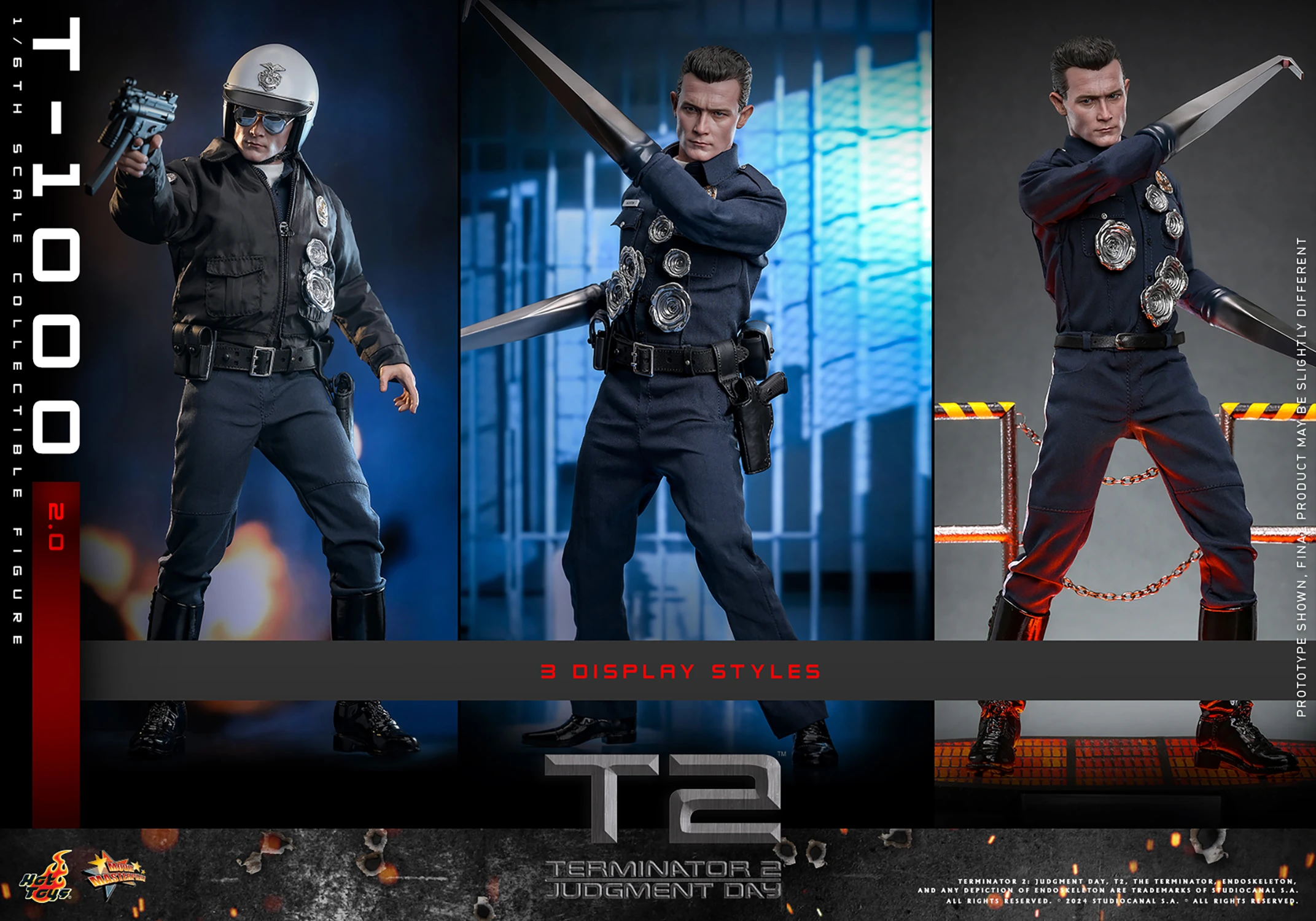 T-1000 (2.0) Sixth Scale Figure by Hot Toys