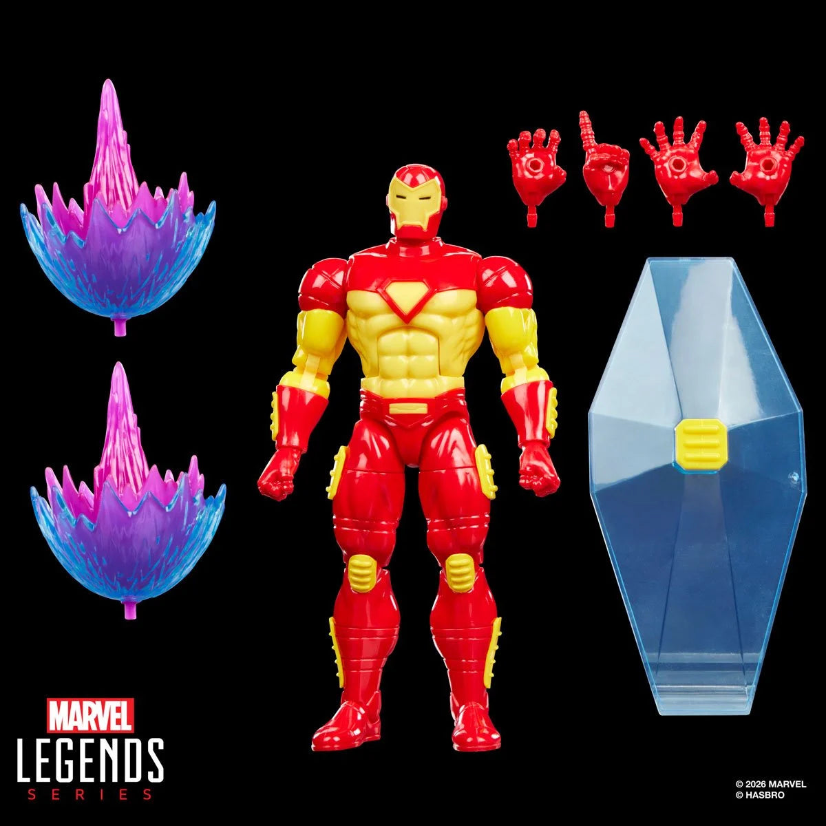 Marvel Legends Series Iron Man vs Spiral  Action Figure By Hasbro