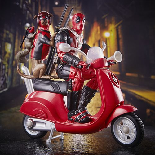 Marvel Legends Ultimate Deadpool Corps Action Figures with Scooter