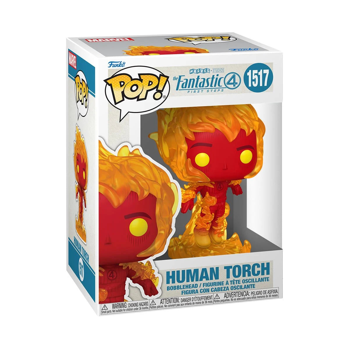 The Fantastic Four First Steps Human Torch Funko Pop!