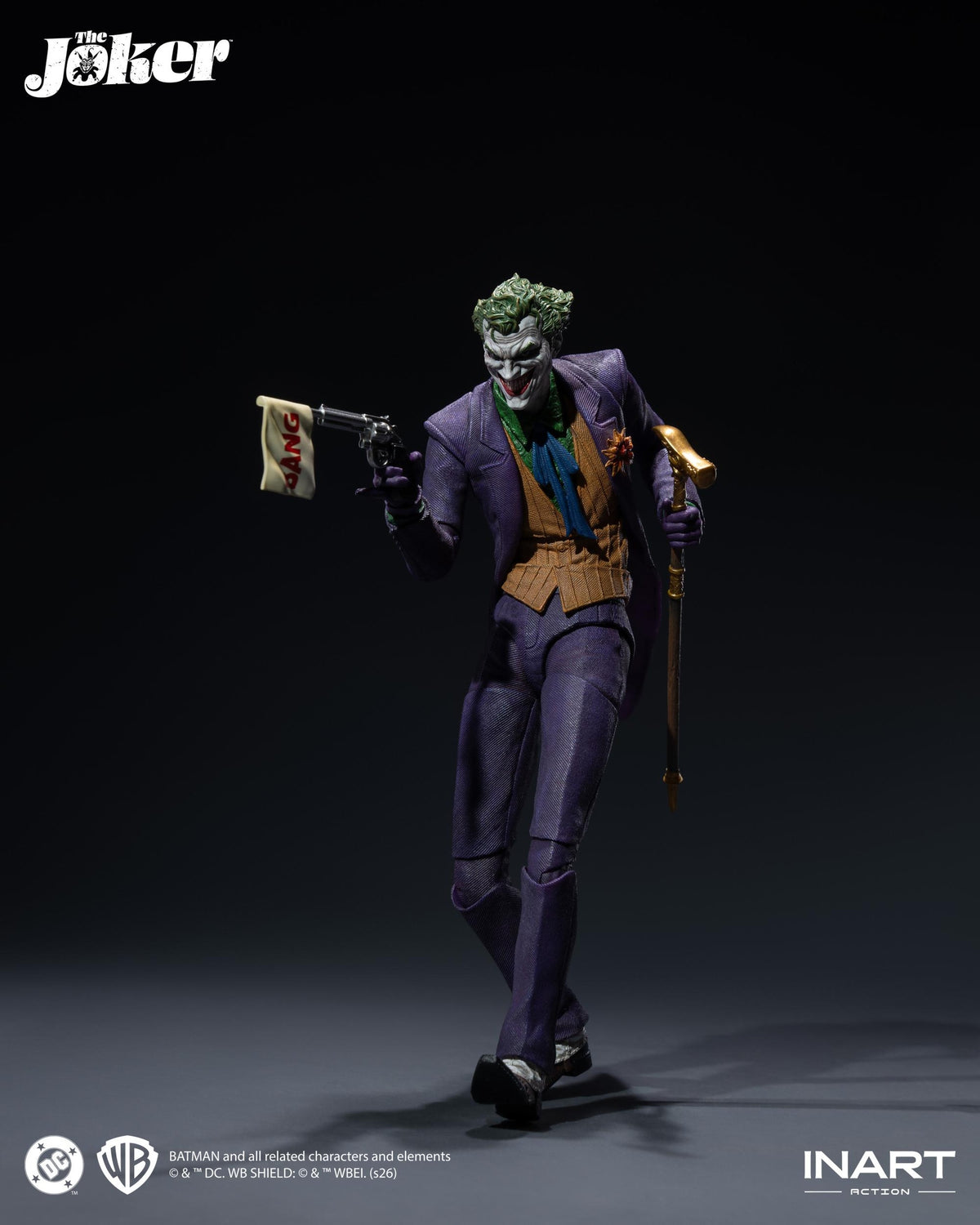 [Pre-Order Deposit] The Joker 1/12 Collectible Figure by Inart Action
