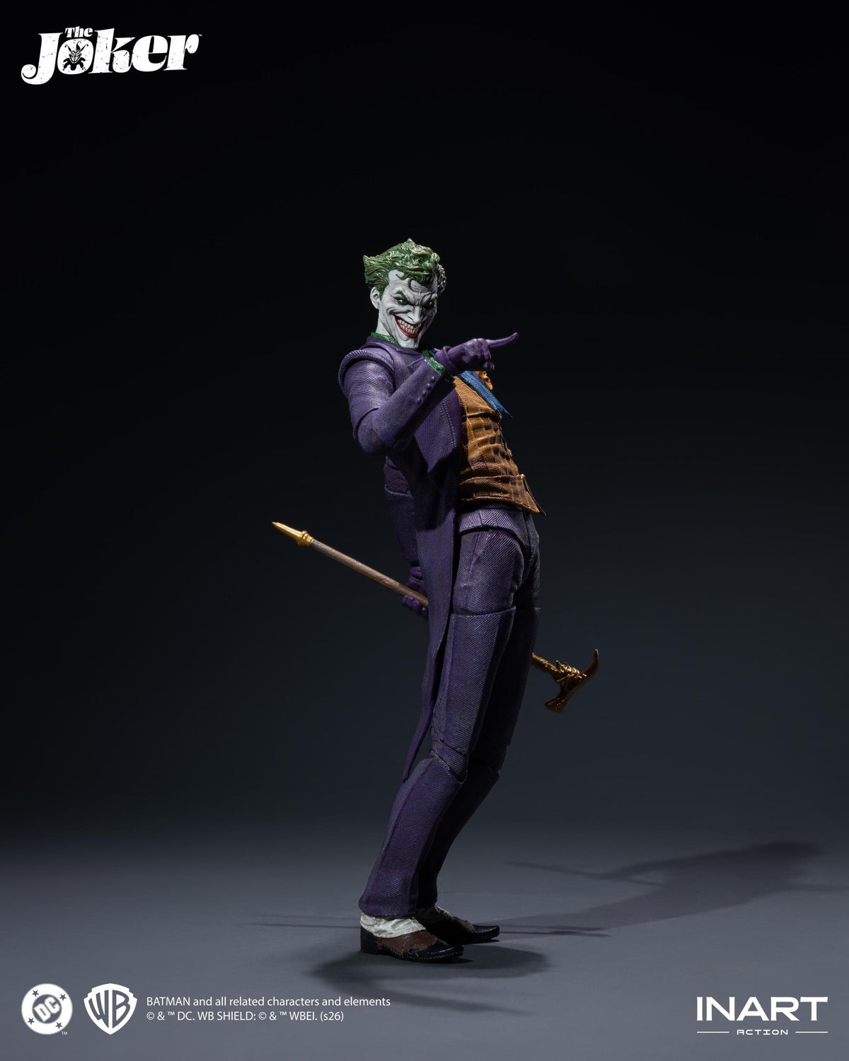 The Joker 1/12 Collectible Figure by Inart Action