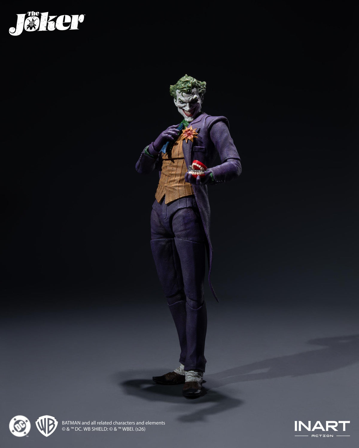 The Joker 1/12 Collectible Figure by Inart Action