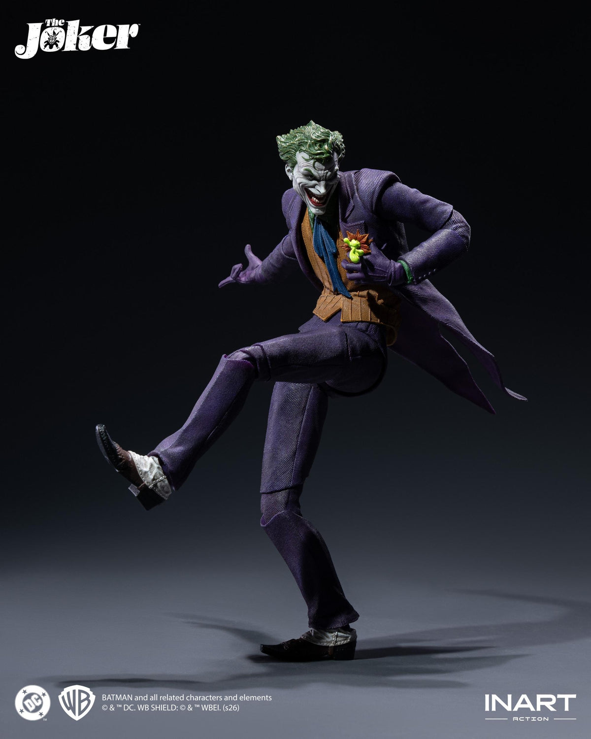 [Pre-Order Deposit] The Joker 1/12 Collectible Figure by Inart Action