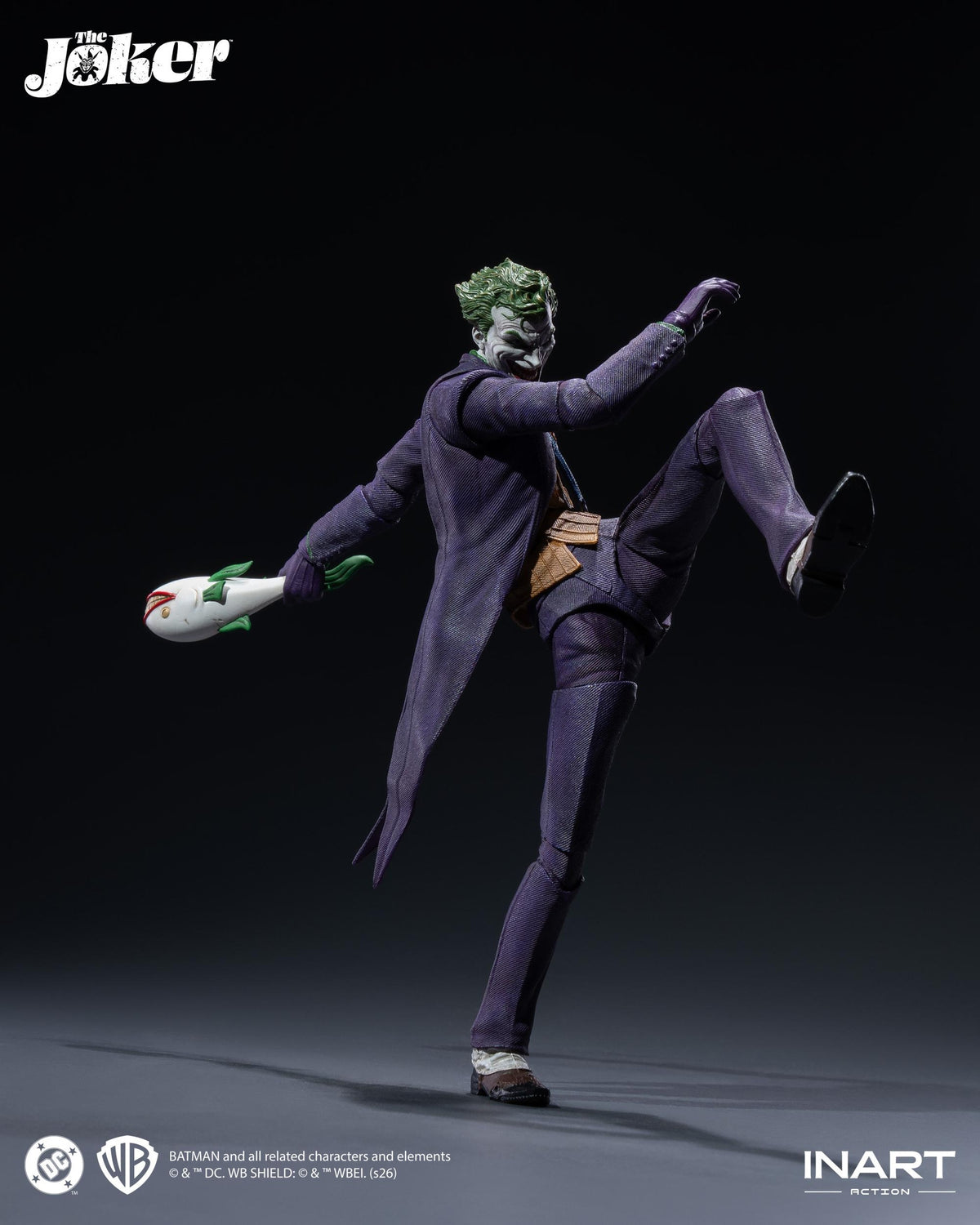 [Pre-Order Deposit] The Joker 1/12 Collectible Figure by Inart Action