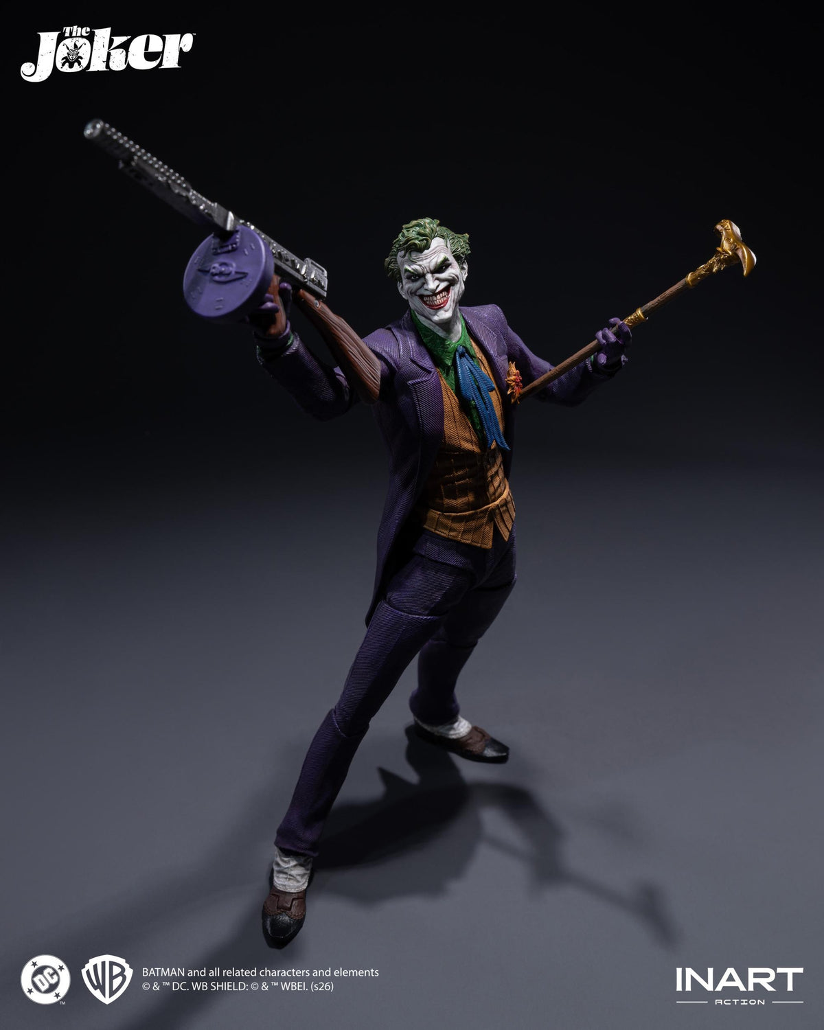 [Pre-Order Deposit] The Joker 1/12 Collectible Figure by Inart Action