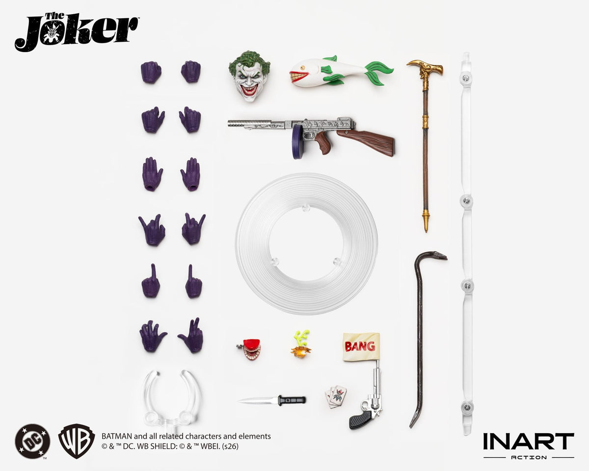 [Pre-Order Deposit] The Joker 1/12 Collectible Figure by Inart Action