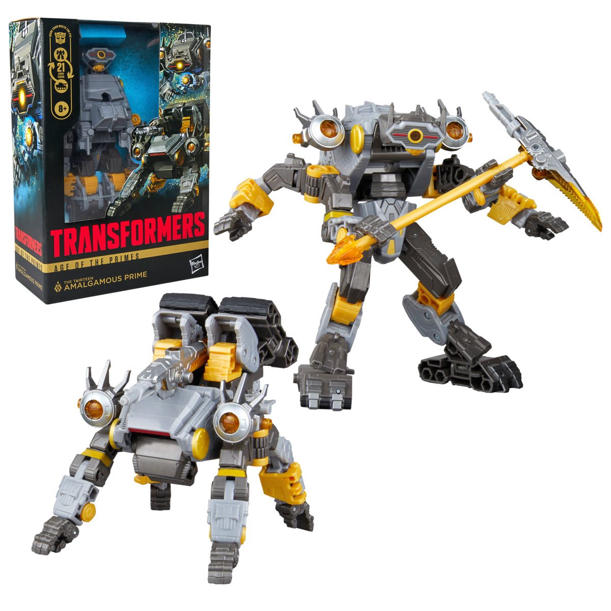 Transformers Age of the Primes Voyager Class The Thirteen Amalgamous Prime