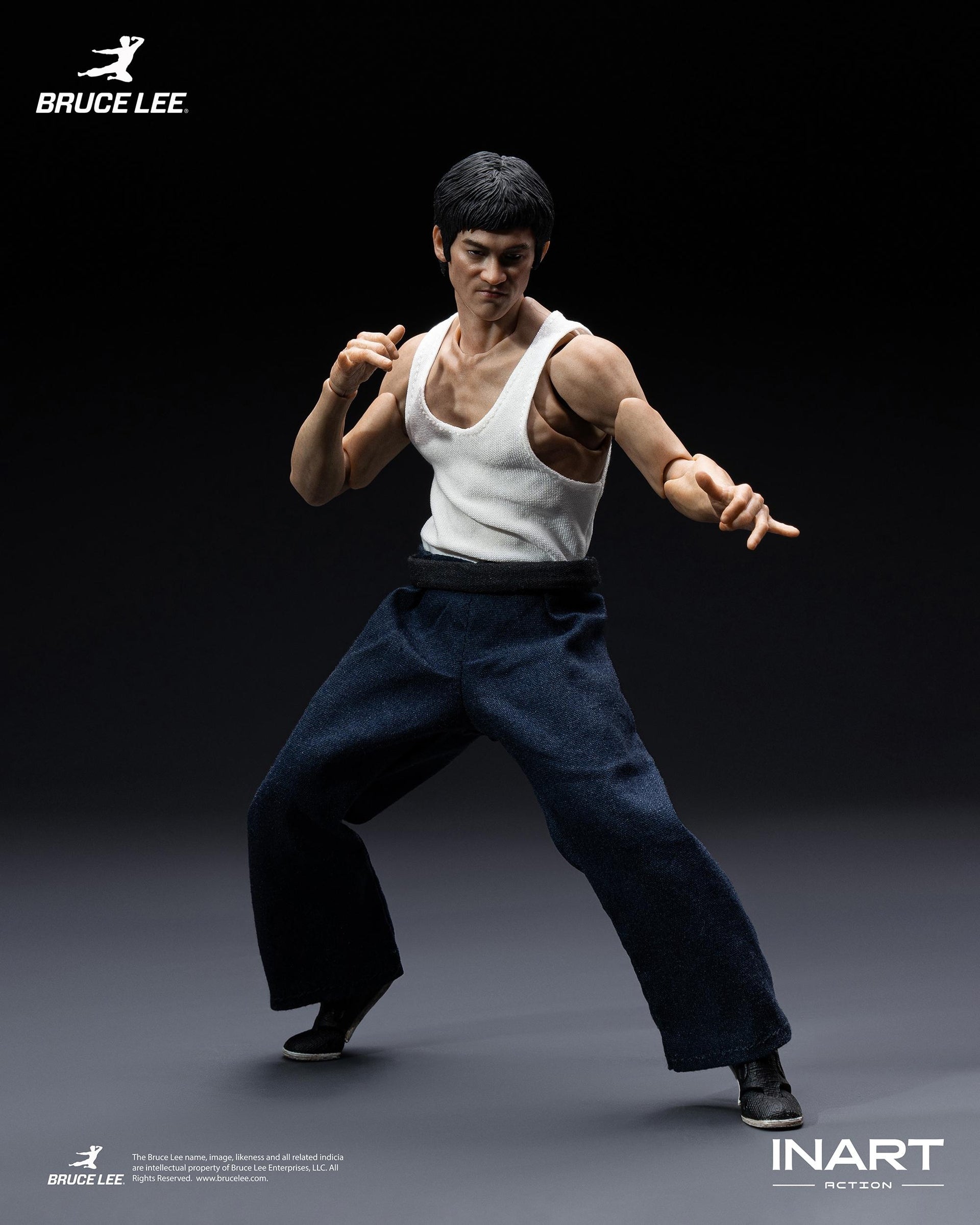 Bruce Lee (Kungfu Outfit) 1/12 Action Figure by INART Action