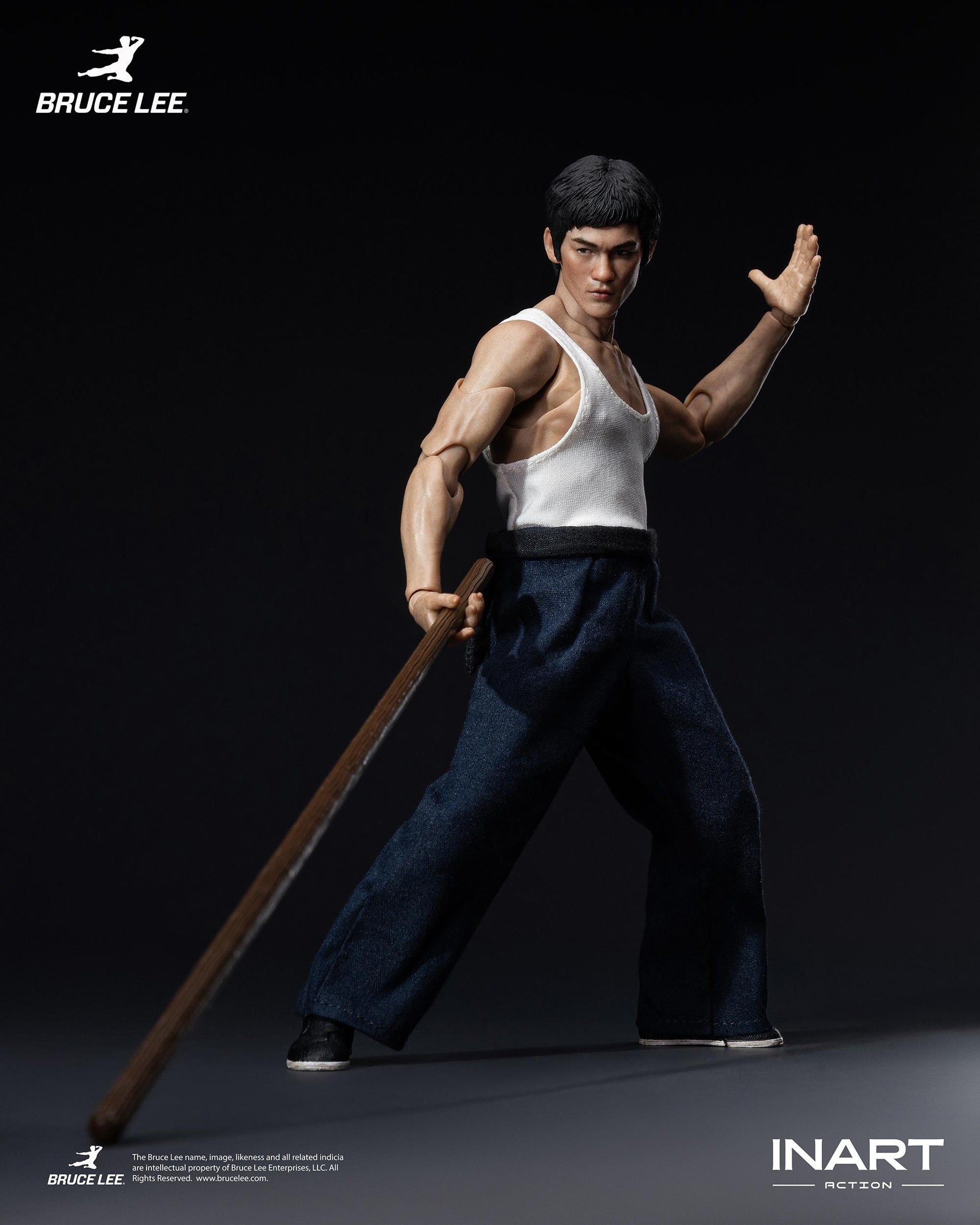 Bruce Lee (Kungfu Outfit) 1/12 Action Figure by INART Action
